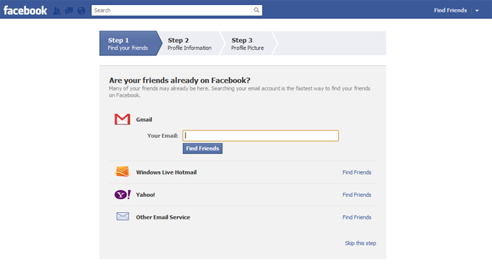 Facebook – How to Sign Up and Find Your Friends